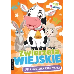 ZWIERZĘTA WIEJSKIE KOLOROWANKA - Books & Fun