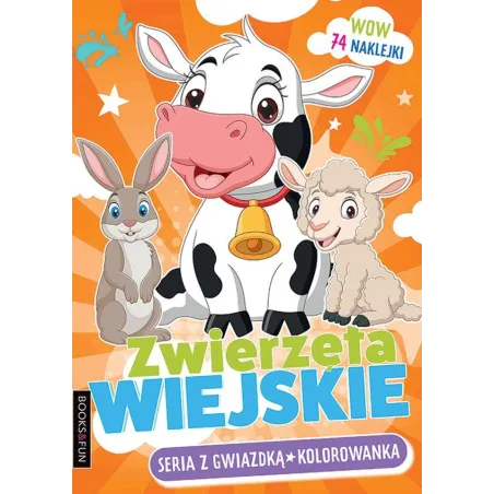 ZWIERZĘTA WIEJSKIE KOLOROWANKA - Books & Fun