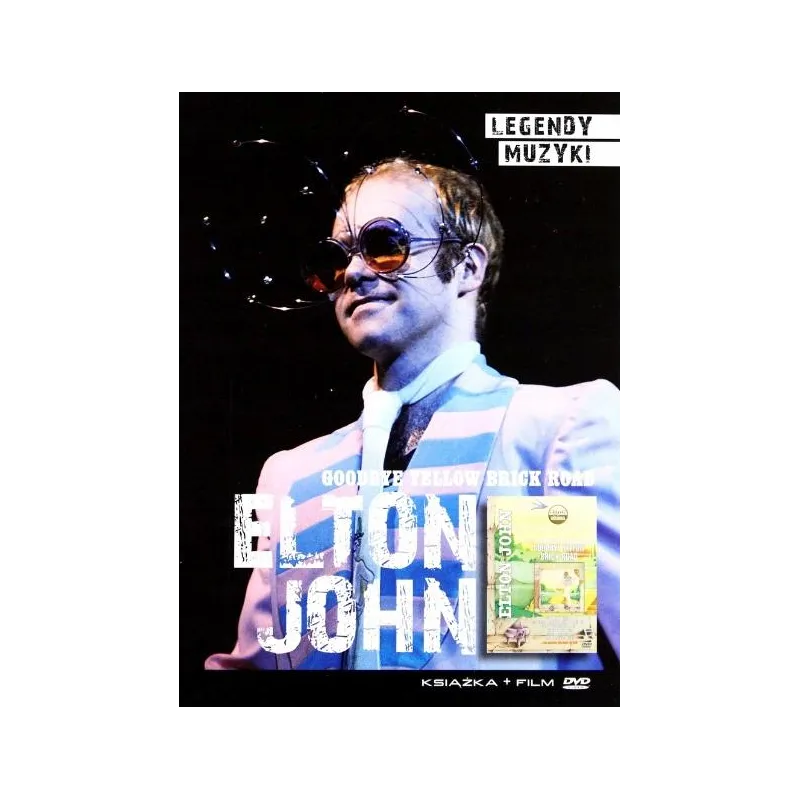 LEGENDY MUZYKI ELTON JOHN KSIĄŻKA + DVD - New Media Concept