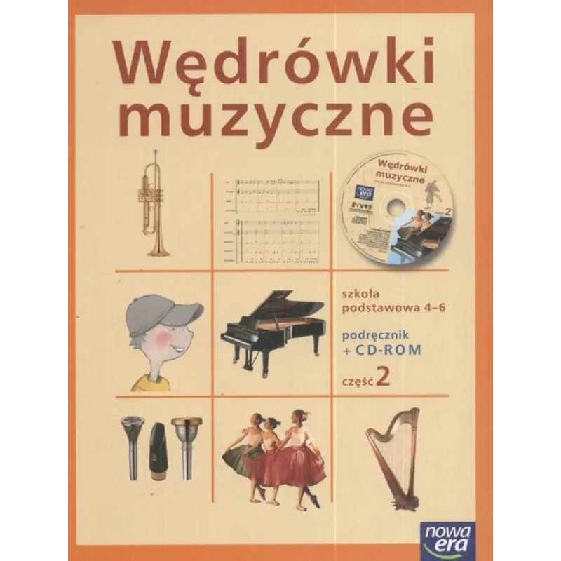 WĘDRÓWKI MUZYCZNE PODRĘCZNIK 2 Jerzy Burdzy - Nowa Era