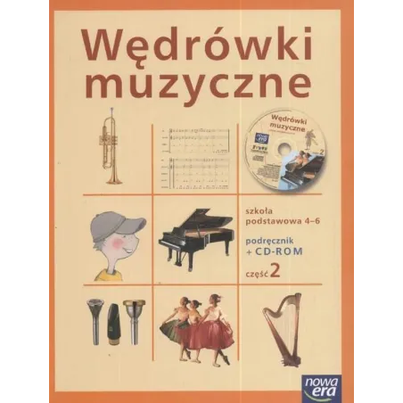 WĘDRÓWKI MUZYCZNE PODRĘCZNIK 2 Jerzy Burdzy - Nowa Era
