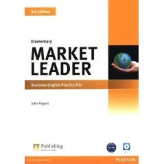 MARKET LEADER ELEMENTARY BUSINESS ENGLISH PRACTICE FILE + CD John Rogers - Pearson