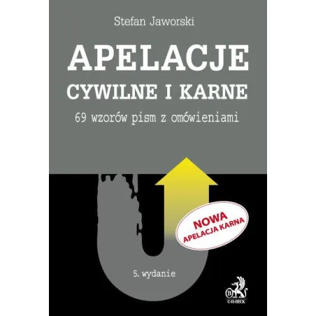 APLIKACJE CYWILNE I KARNE. 69 WZORÓW PISM Z OMÓWIENIEM - C.H. Beck