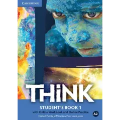 THINK 1 STUDENTS BOOK WITH ONLINE WORKBOOK AND ONLINE PRACTICE A2 - Cambridge University Press
