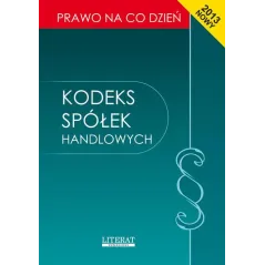 KODEKS SPÓŁEK HANDLOWYCH - Literat
