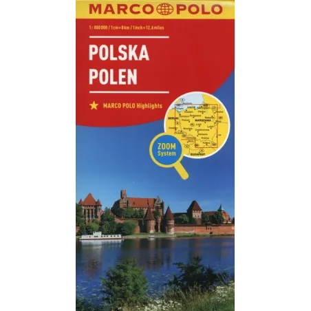 POLSKA MAPA 1 : 800 000 - MARCO POLO