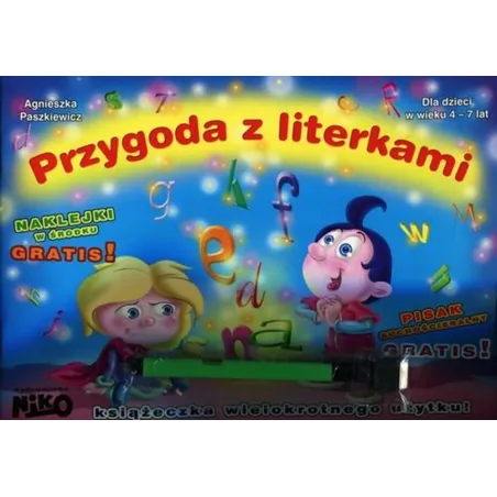 PRZYGODA Z LITERKAMI 4-7 LAT II GATUNEK Paszkiewicz Agnieszka
