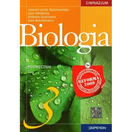 BIOLOGIA 3 PODRĘCZNIK Jolanta Loritz-Dobrowolska, Zyta Sendecka, Elżbieta Szedzianis, Ewa Wierbiłowicz - Operon