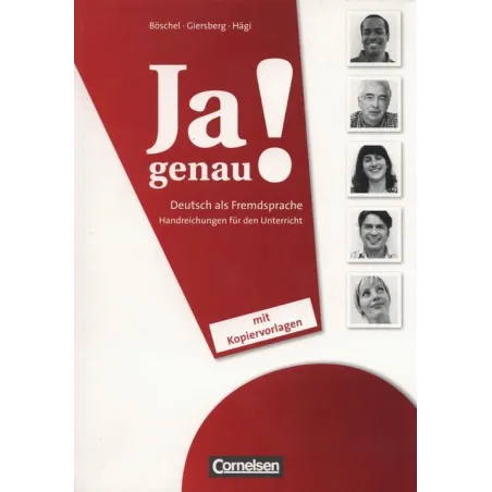 Ja Genau! Deutsch Als Fremdsprache Handreichungen Für Den Unterricht Mit Kopiervorlagen Ja Genau! Deutsch Als Fremdsprache Handreichungen Für Den Unterricht Mit Kopiervorlagen