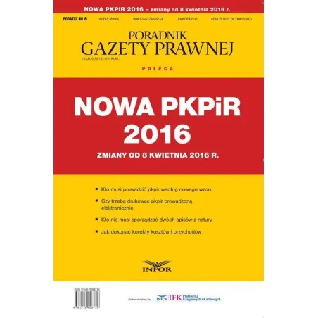NOWA PKPIR 2016 - Infor