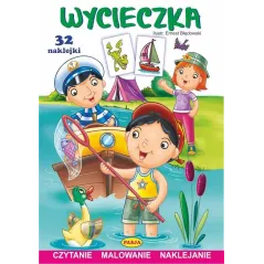 WYCIECZKA CZYTANIE MALOWANIE NAKLEJANIE - Pasja