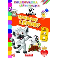 BOMBOWE LEMURY KOLOROWANKA AKTYWIZUJĄCA - Martel