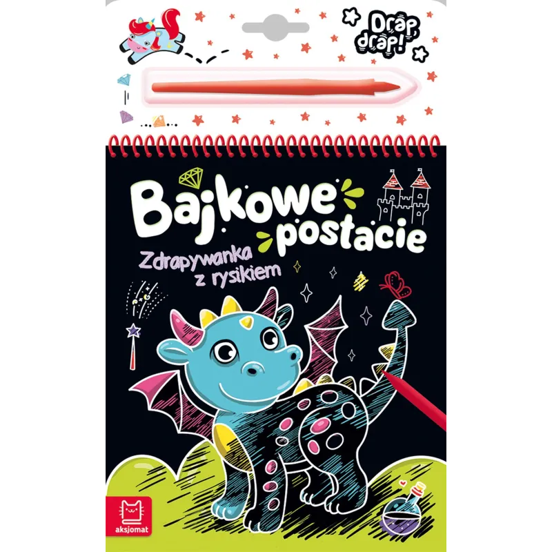 BAJKOWE POSTACIE. ZDRAPYWANKA II GATUNEK 4+ - Aksjomat