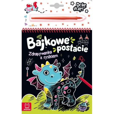 BAJKOWE POSTACIE. ZDRAPYWANKA II GATUNEK 4+ - Aksjomat