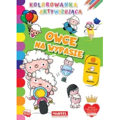 OWCE NA WYPASIE KOLOROWANKA AKTYWIZUJĄCA - Martel