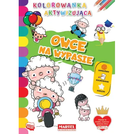 OWCE NA WYPASIE KOLOROWANKA AKTYWIZUJĄCA - Martel