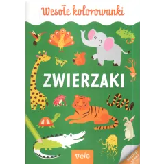 WESOŁE KOLOROWANKI ZWIERZĘTA - Trele