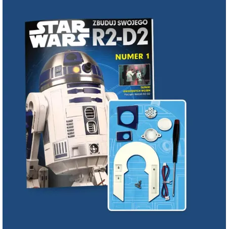 STAR WARS ZBUDUJ R2-D2 KOLEKCJA DE AGOSTINI ZESZYT NR 1 + ELEMENTY MODELU - De Agostini