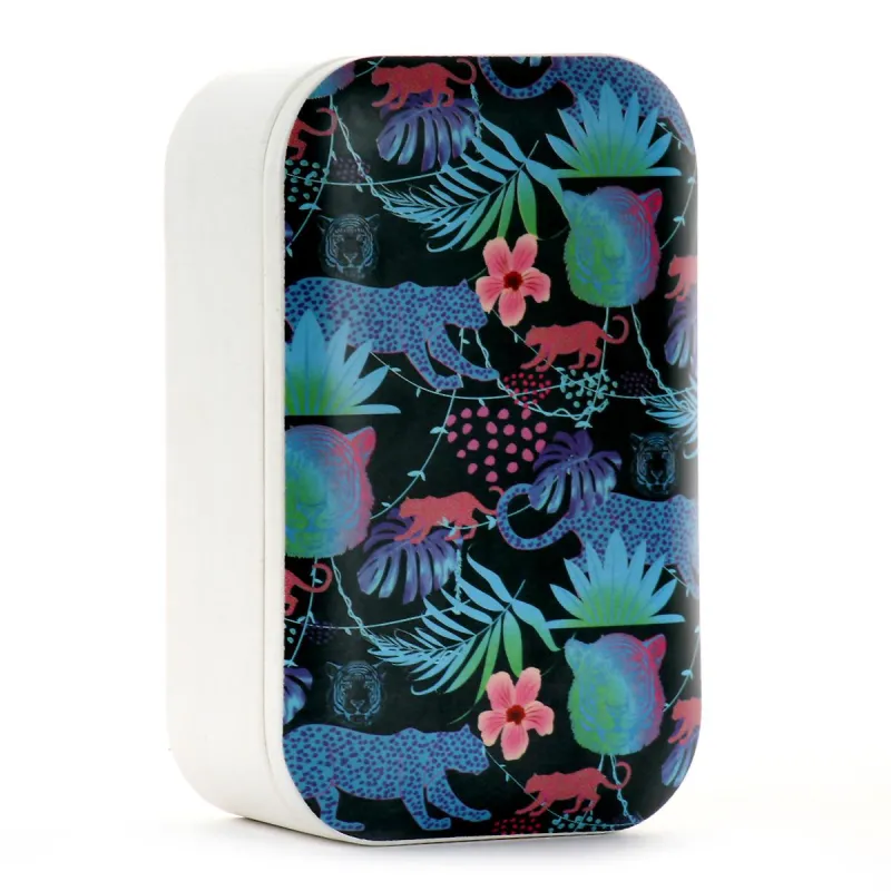 LUNCH BOX NEON JUNGLE 6.5 X 19 X 12.5 CM - Panon