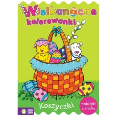 KOSZYKI WIELKANOCNE KOLOROWANKI 4+ - Zielona Sowa