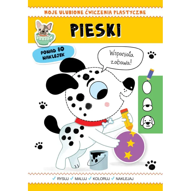 PIESKI MOJE ULUBIONE ĆWICZENIA PLASTYCZNE - Olesiejuk