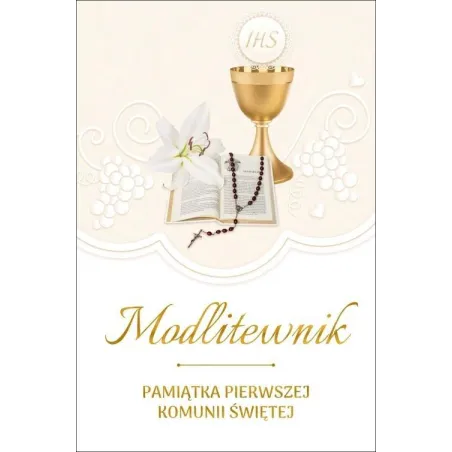 MODLITEWNIK. PAMIĄTKA PIERWSZEJ KOMUNII ŚWIĘTEJ - Dragon