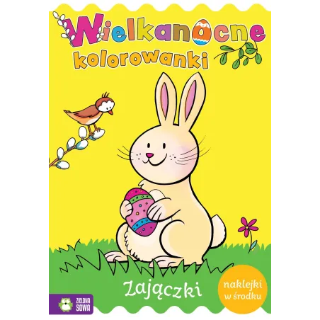 Zajączki Wielkanocne Kolorowanki 4+ Zajączki Wielkanocne Kolorowanki 4+