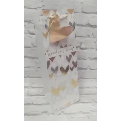 TOREBKA PREZENTOWA ŚLUBNA NA BUTELKĘ - Panon