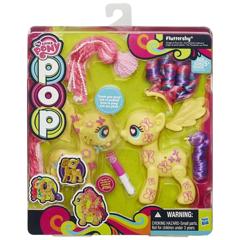 FLUTTERSHY POP WYJĄTKOWE KUCYKI MY LITTLE PONY 5+ - Hasbro