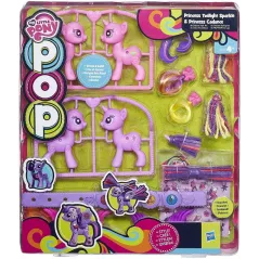 KSIĘŻNICZKA TWILIGHT SPARKLE + KSIĘŻNICZKA CADANCE KUCYKI Z AKCESORIAMI MY LITTLE PONY POP 4+ - Hasbro
