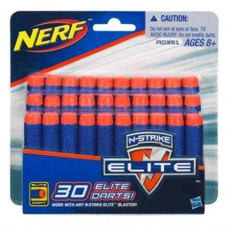 NERF N-STRIKE ELITE ZESTAW 30 STRZAŁEK 8+ - Hasbro