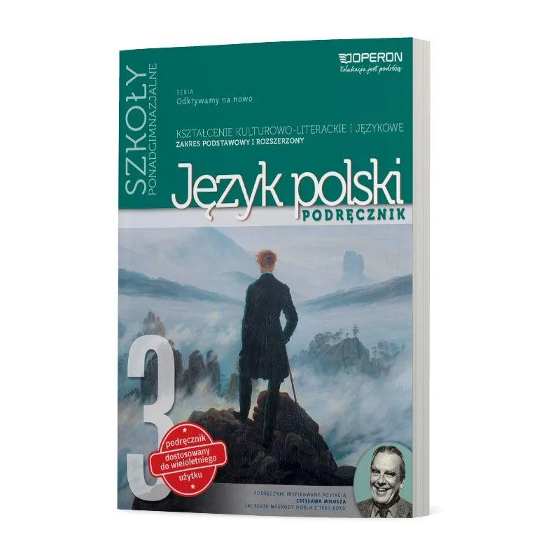 JĘZYK POLSKI 3 ODKRYWAMY NA NOWO PODRĘCZNIK ZAKRES PODSTAWOWY ROZSZERZONY Donata Dominik-Stawicka - Operon