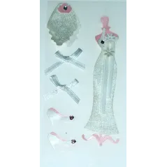NAKLEJKI OZDOBNE MOTYW ŚLUBNY