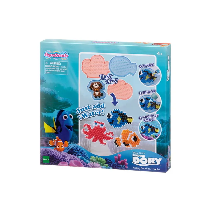 KORALIKI AQUABEADS GDZIE JEST DORY ZESTAW Z PODKŁADKĄ DISNEY