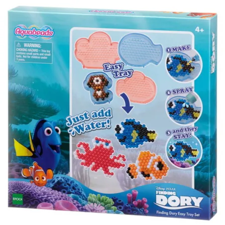 KORALIKI AQUABEADS GDZIE JEST DORY ZESTAW Z PODKŁADKĄ DISNEY