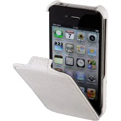 FUTERAŁ Z KLAPKĄ HAMA PARMA NA APPLE IPHONE 4/4S BIAŁY - Hama