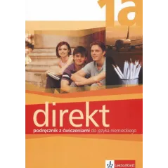 DIREKT 1A PODRĘCZNIK Z ĆWICZENIAMI DO JĘZYKA NIEMIECKIEGO + CD - LektorKlett