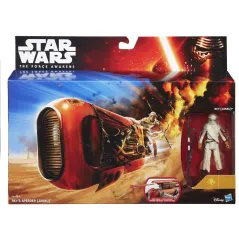 STAR WARS: E7 POJAZD I KLASY + FIGURKA REY JAKKU 10CM 4+ - Hasbro