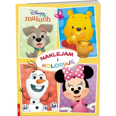 DISNEY MALUCH NAKLEJAM I KOLORUJĘ - Ameet