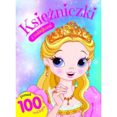 KSIĘŻNICZKI Z NAKLEJKAMI PONAD 100 NAKLEJEK - Olesiejuk