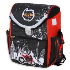 TORNISTER PLECAK SZKOLNY MOTO SPORT RACING - Easy