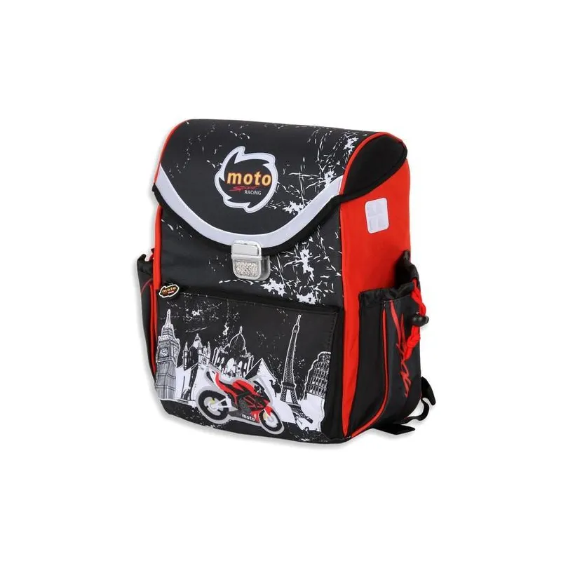 TORNISTER PLECAK SZKOLNY MOTO SPORT RACING - Easy