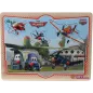 SAMOLOTY PUZZLE DREWNIANE 7 ELEMENTÓW DISNEY 2+ - Simba