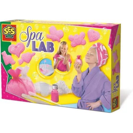 MUSUJĄCE TABLETKI I SOLE DO KĄPIELI SPA W DOMU ZESTAW KREATYWNY 8+ - SES Creative