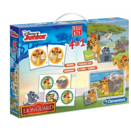 KRÓL LEW EDU KIT 4W1 GRY DLA DZIECI 3+ - Clementoni