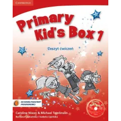 PRIMARY KIDS BOX 1 ZESZYT ĆWICZEŃ + CD Caroline Nixon, Michael Tomlinson, Barbara Czekańska