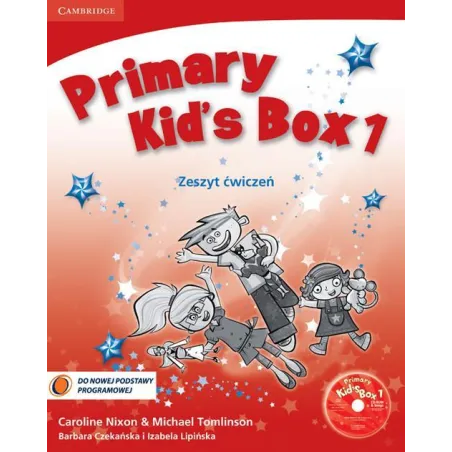 PRIMARY KIDS BOX 1 ZESZYT ĆWICZEŃ + CD Caroline Nixon, Michael Tomlinson, Barbara Czekańska