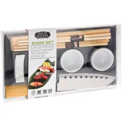 ZESTAW DO SUSHI CZARNY 9 ELEMENTÓW EXCELLENT HOUSEWARE II GATUNEK