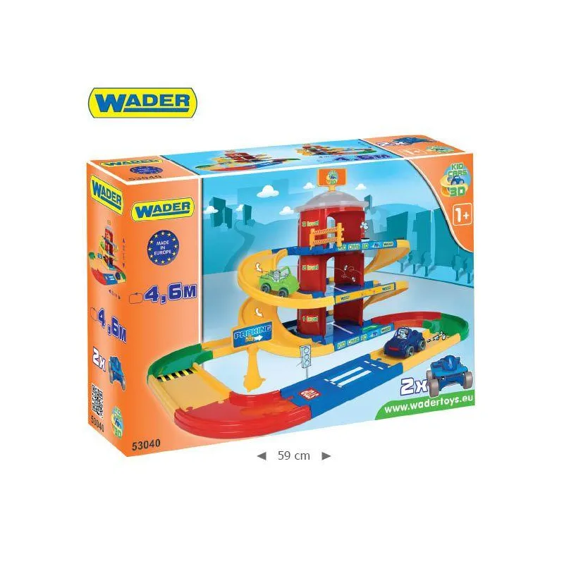 PARKING 3 POZIOMOWY 4.6 M KID CARS 3D WADER 12M+ - Wader