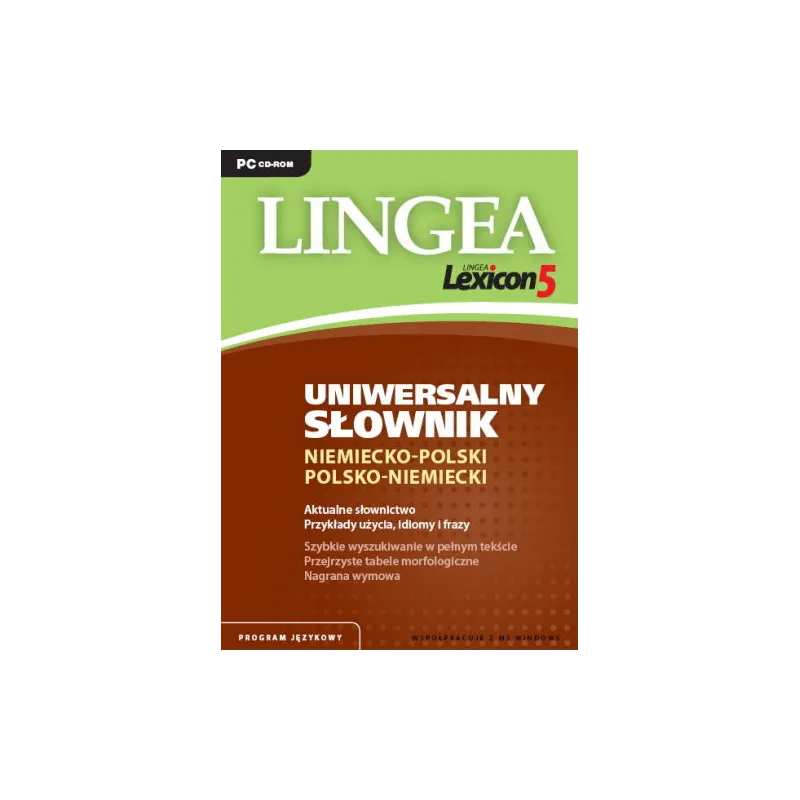 LINGEA LEXICON 5 SŁOWNIK NIEMIECKO-POLSKI  